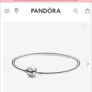 Pandora bracelet! With two separators,
